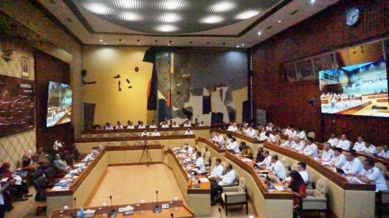 Suasana RDP dengan DPR RI. (dok.)
